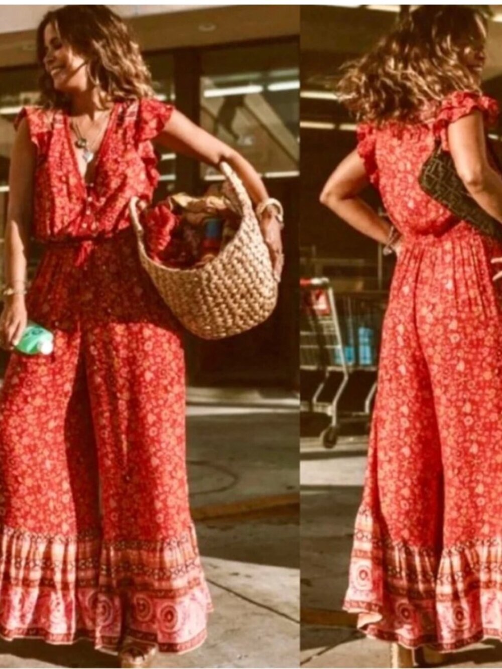✨ Rare Spell & The Gypsy Collective Dahlia Jumpsuit – Size Small – NWOT